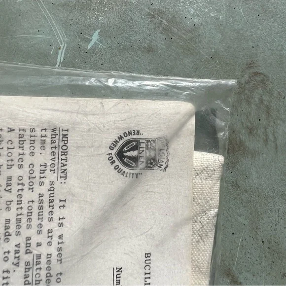 2 Vintage Every women's Family Circle - Belgian Linen "Add-A-Square" embroidery - Picture 4 of 5